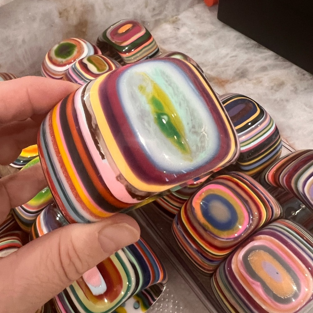 Sobral PopArt bangle. Authentic original stamped.